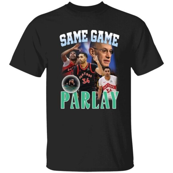 Jontay Porter Meme T Shirt Same Game Parlay NBA Basketball Graphic Fan Gift - Picture 1 of 5